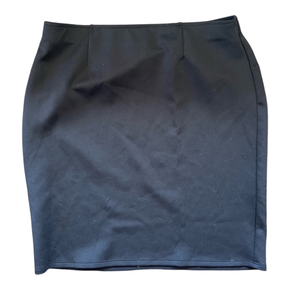Investments Black Mini Pencil Skirt